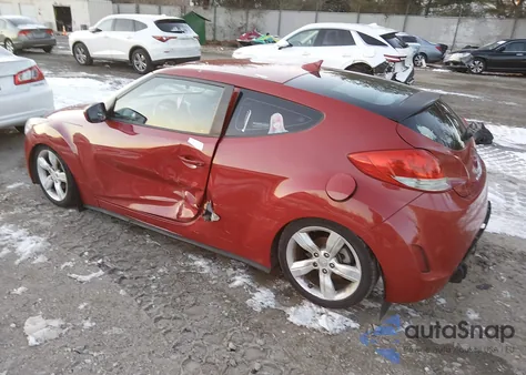 2012 Hyundai Veloster Base W/Gray from USA, damaged, VIN KMHTC6AD0CU019973